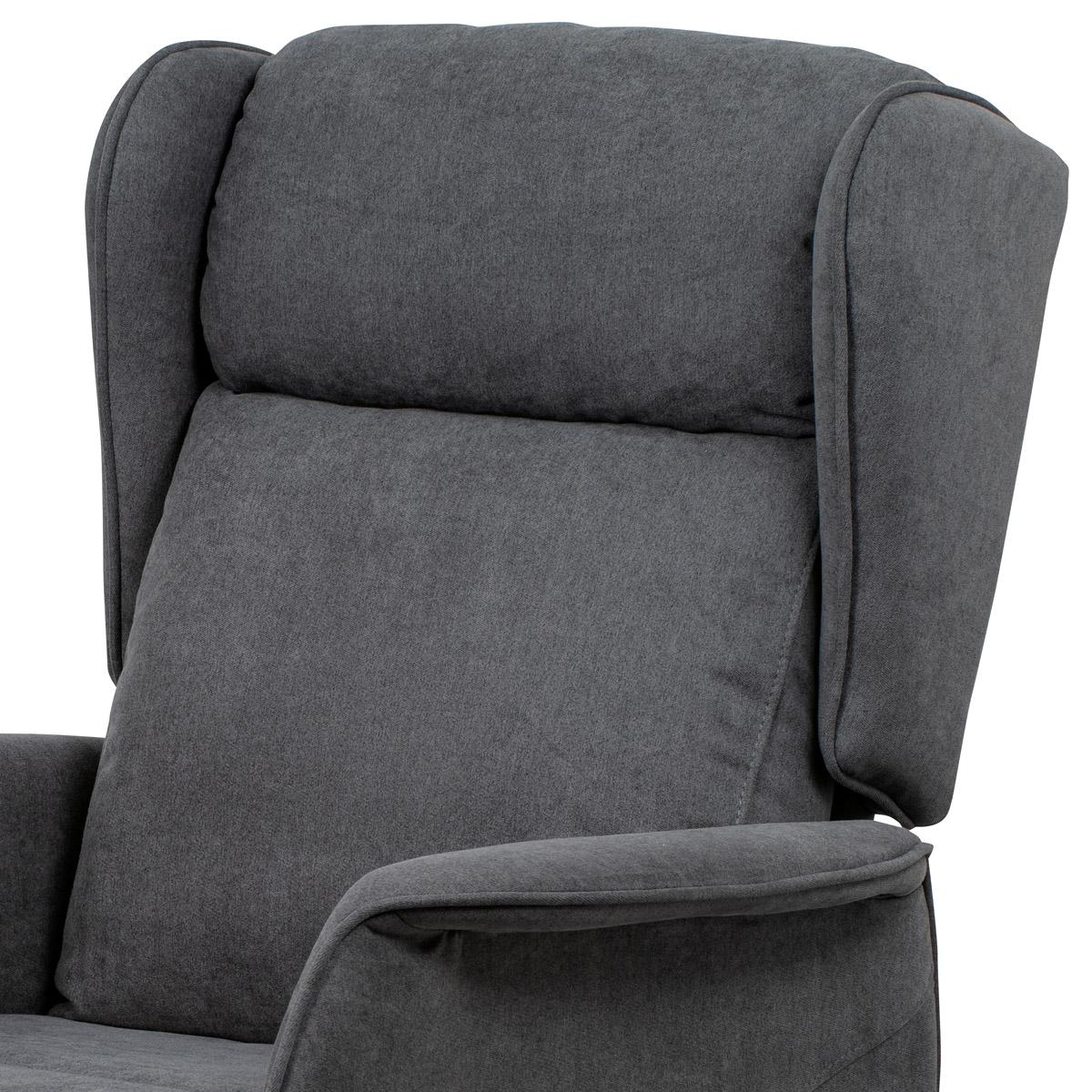 Podesiva fotelja Toman (siva)