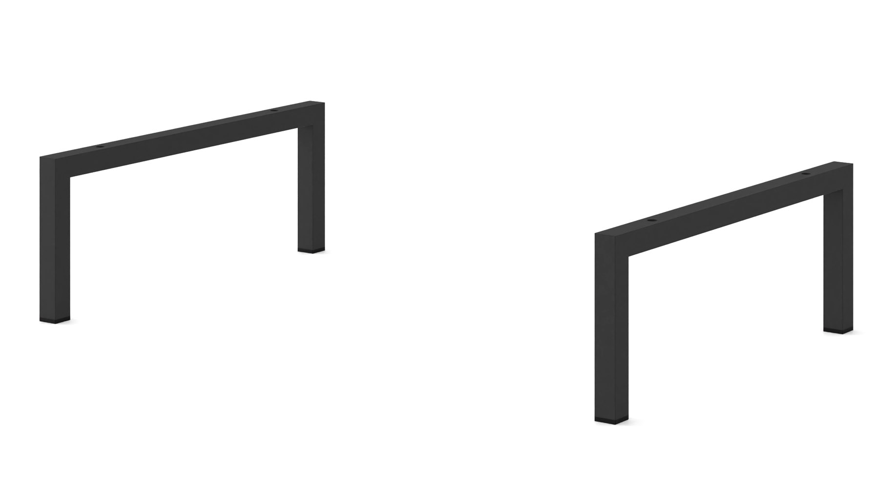 Metalne noge za TV stoliće Warsaw (crna)