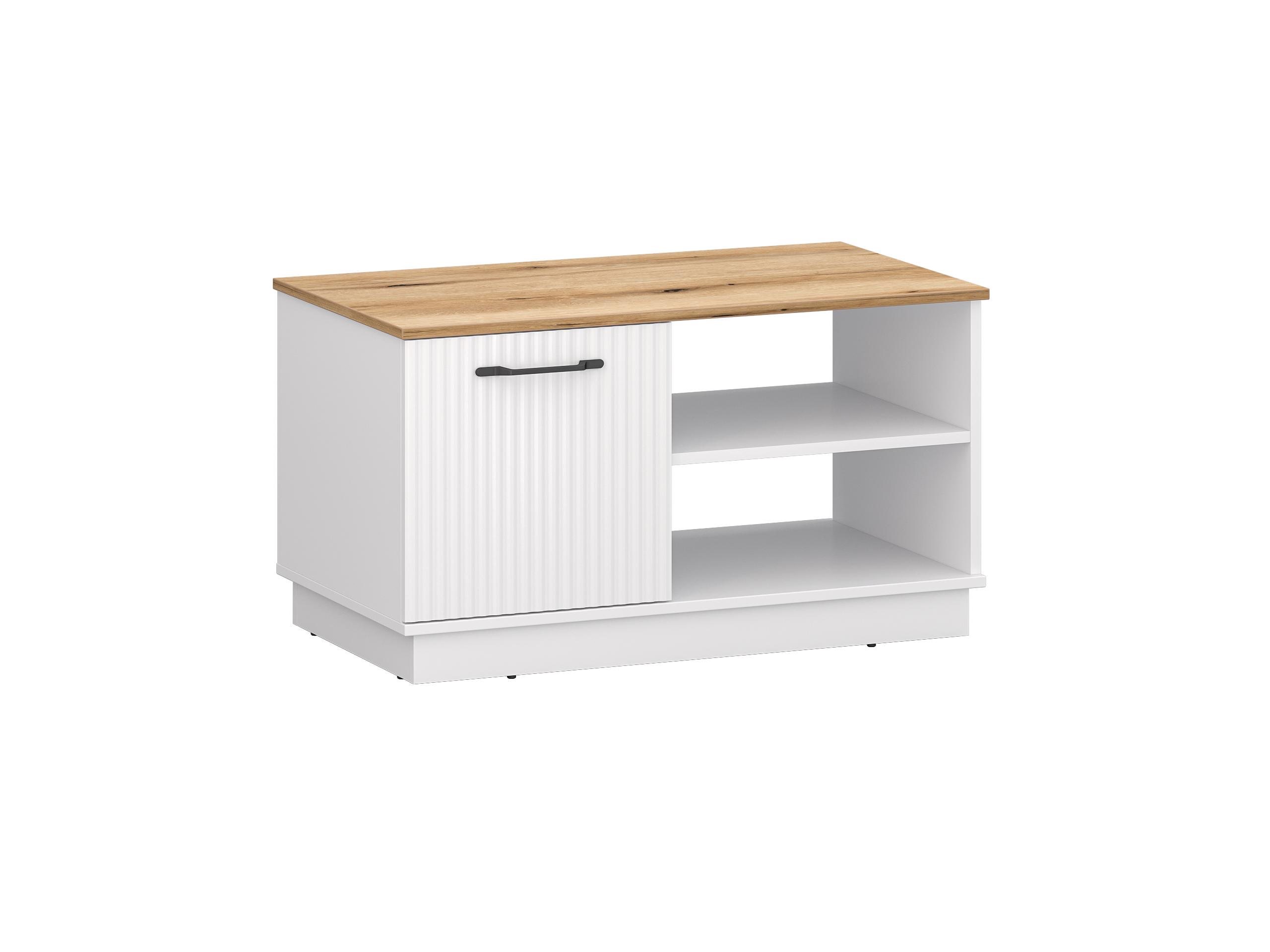 Stolić za kavu Vejares (bijela + hrast evoke) 