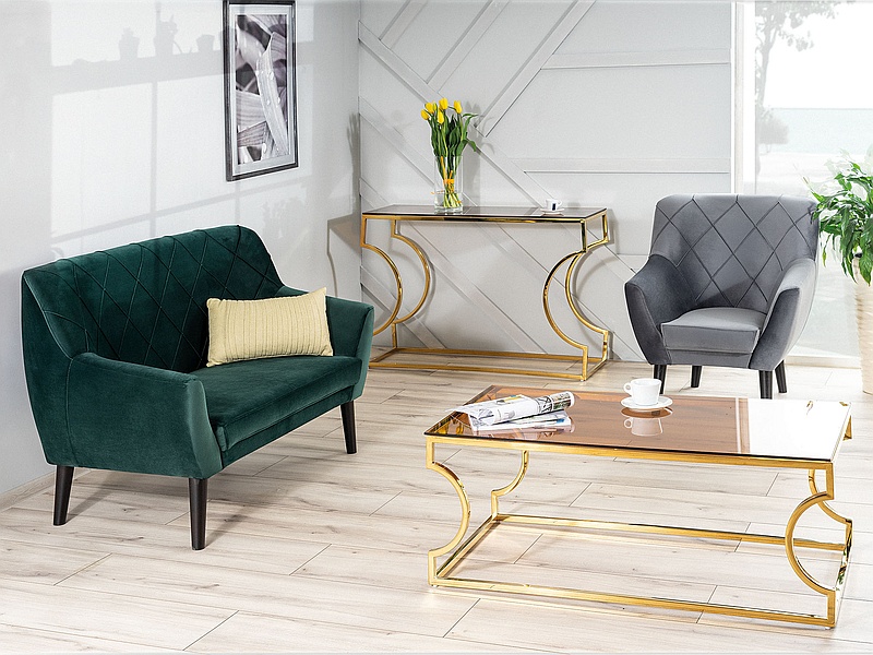 Fotelja Katia (tamnozelena)