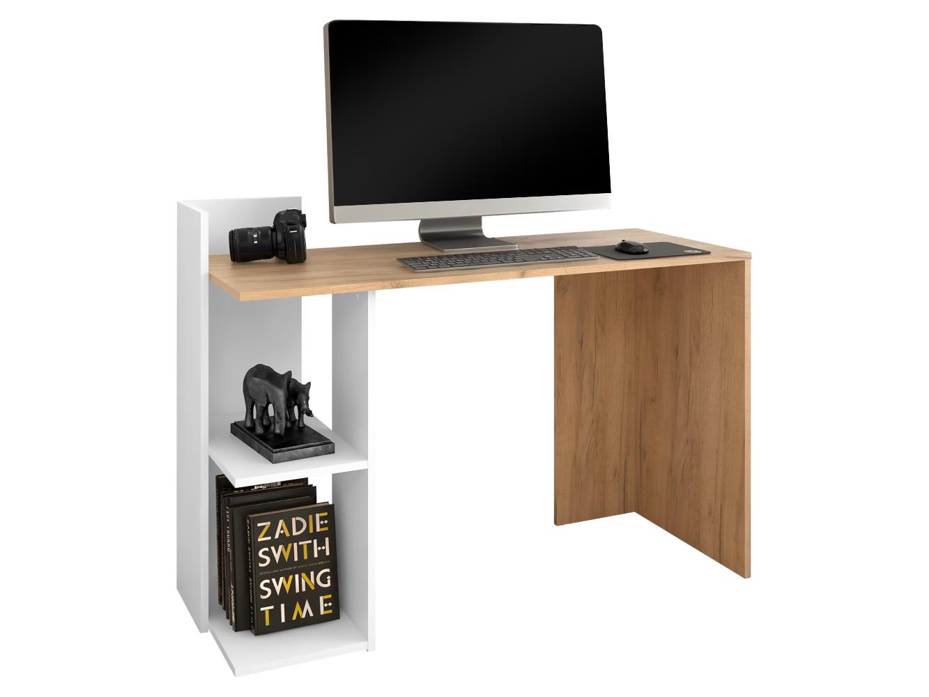 PC stolić Alamein (hrast artisan + bijela) 