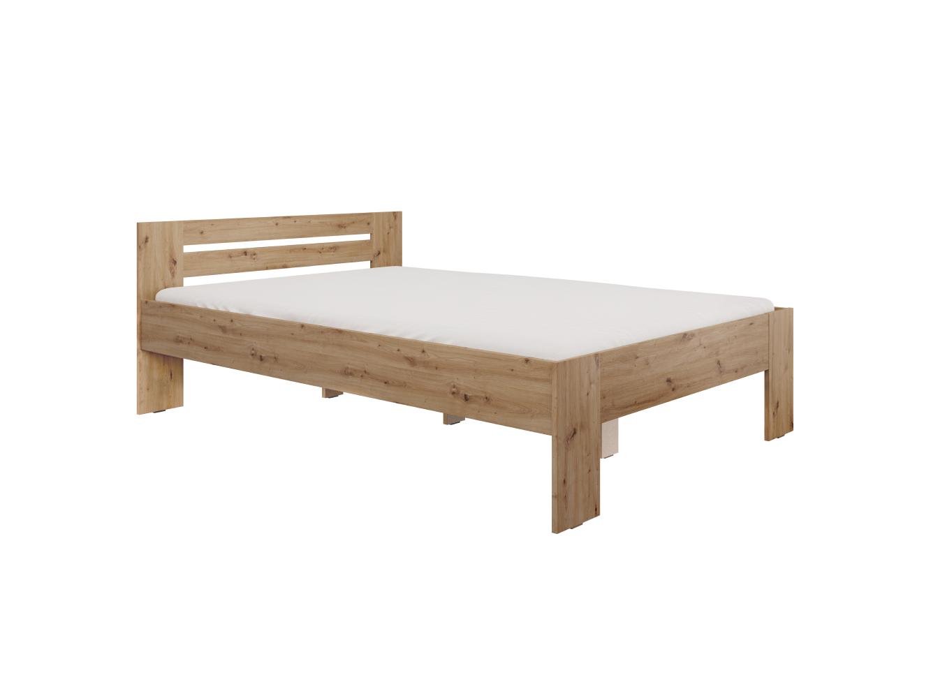 Bračni krevet 140x200 cm Boyard (hrast artisan)