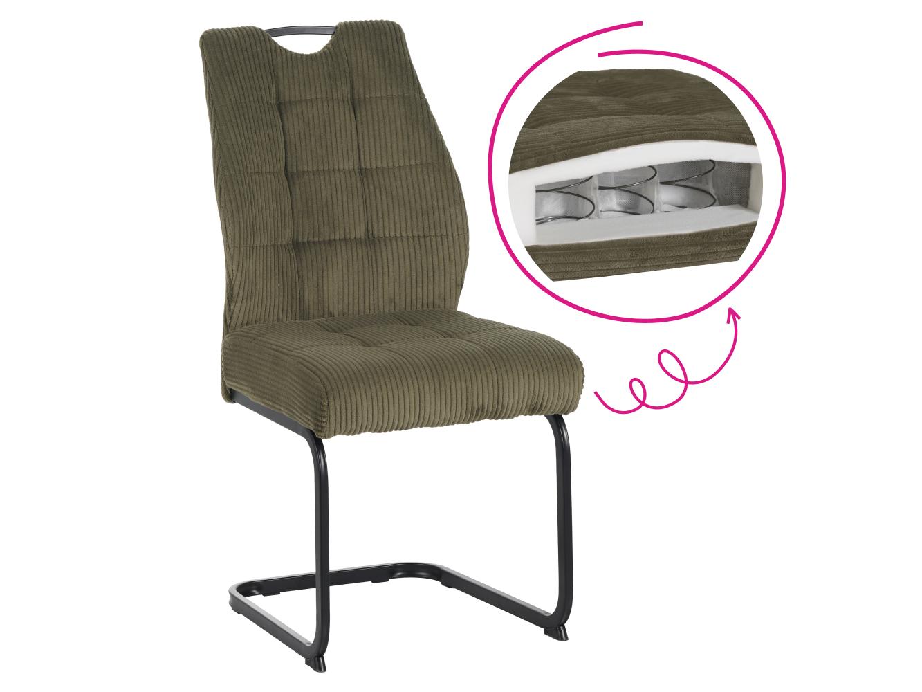 Blagovaonska stolica Kalme (zelena + crna)