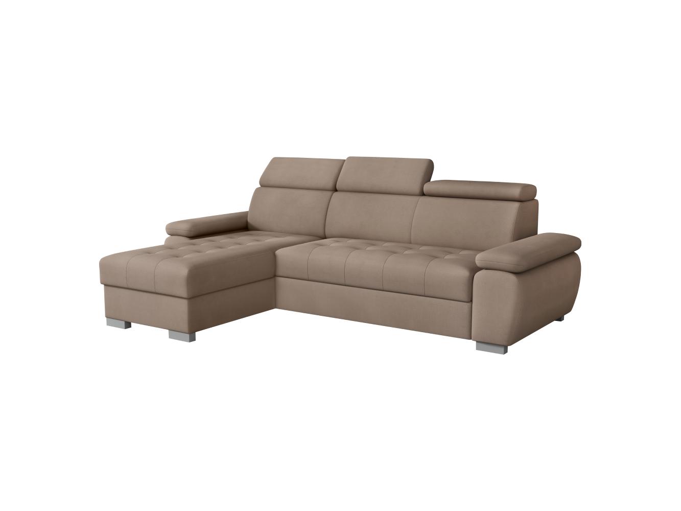 Kutna garnitura Sivaro (sivo-bež) (L)