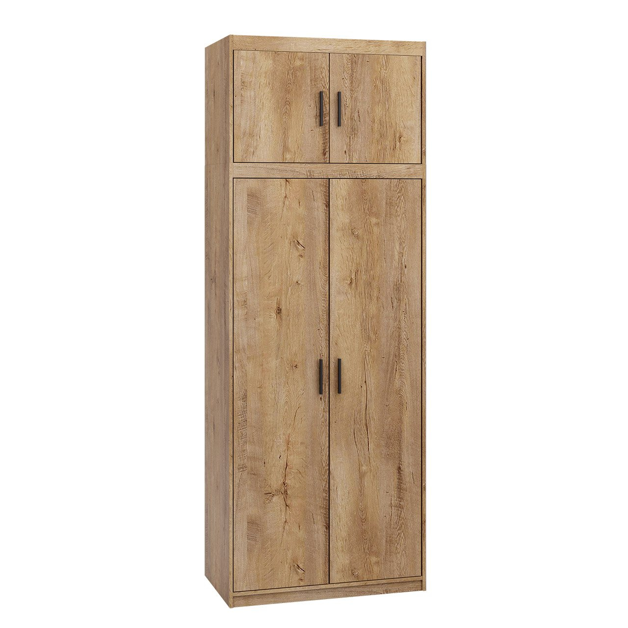 Ormar za garderobu s produžetkom Malunas 2D (hrast lefkas) 