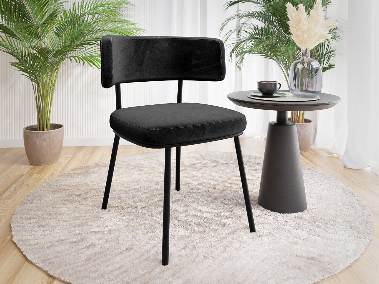 Blagovaonska stolica Sorossa (crna) 