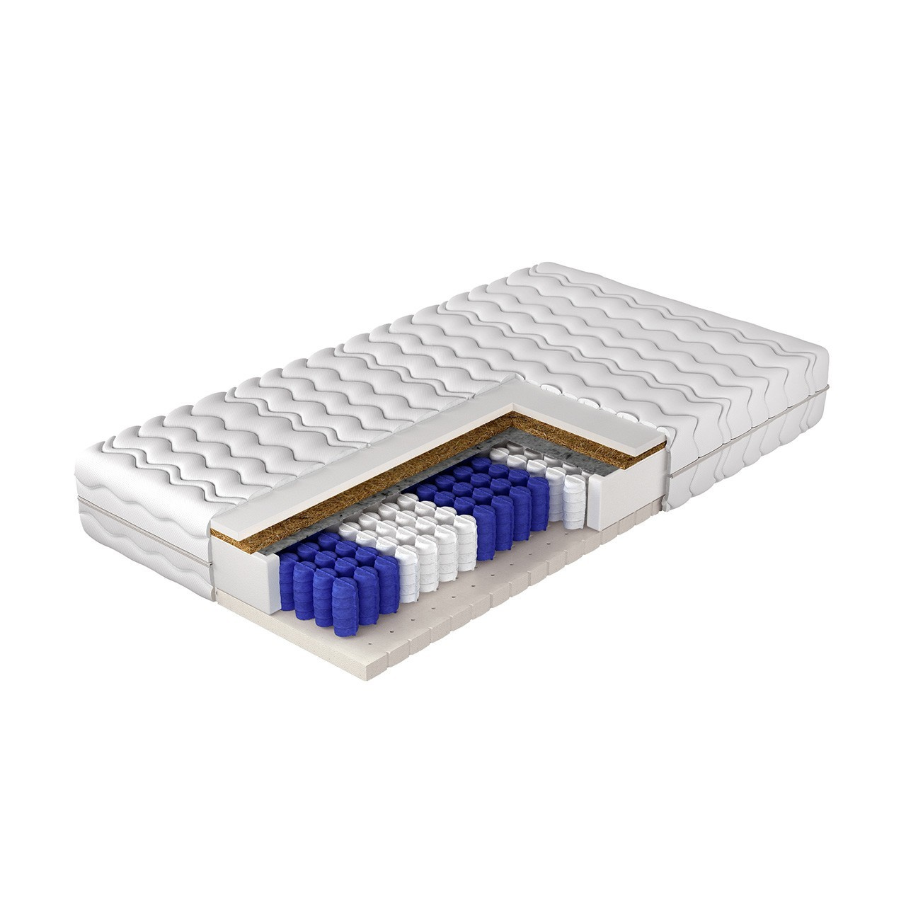 Madrac s džepićastim oprugama 140x200cm Camtana 