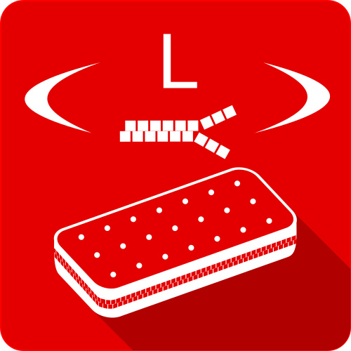 Madrac s oprugama 140x200cm Staccio 