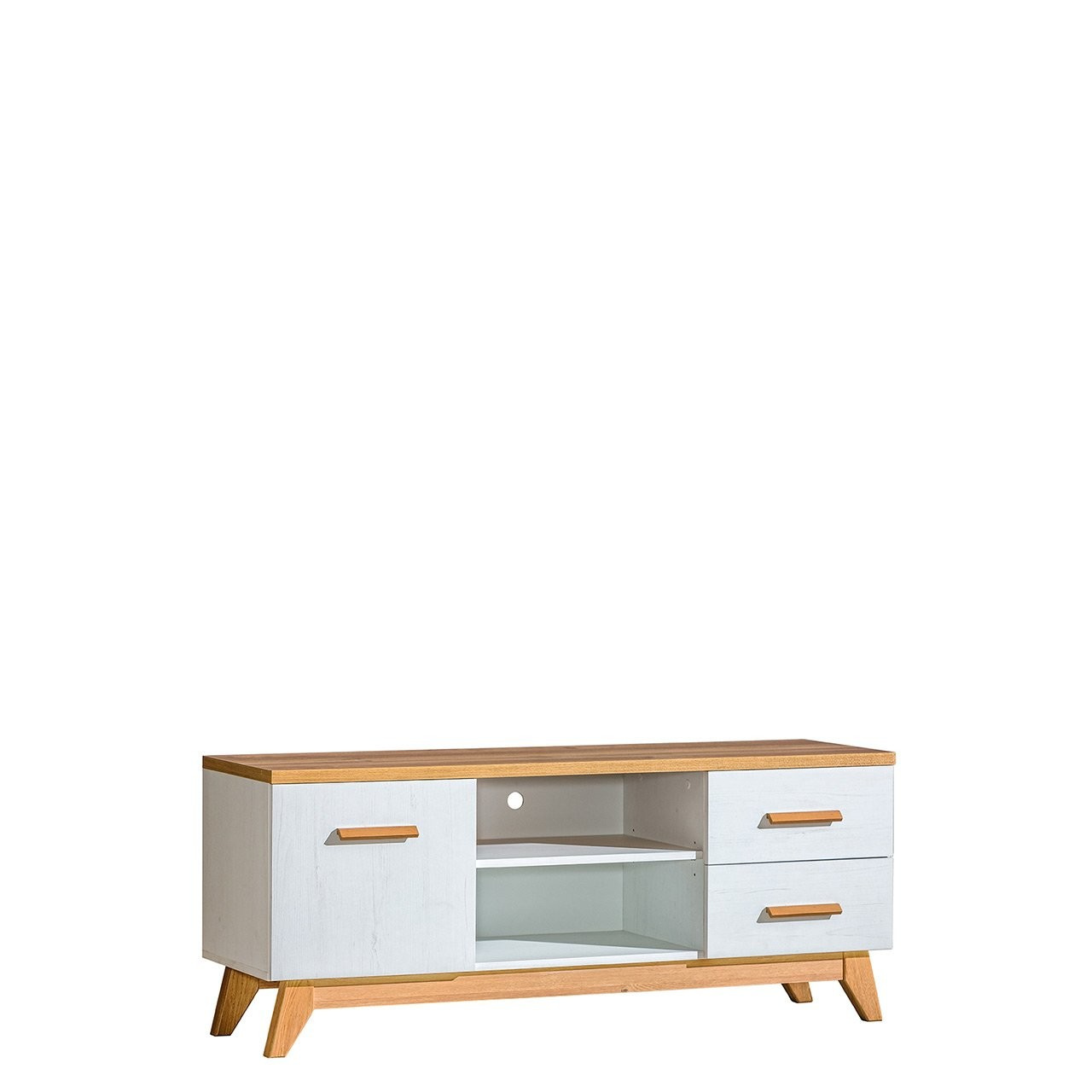 TV stolić/ormarić Kapucin K5 (bor andersen + hrast nash)