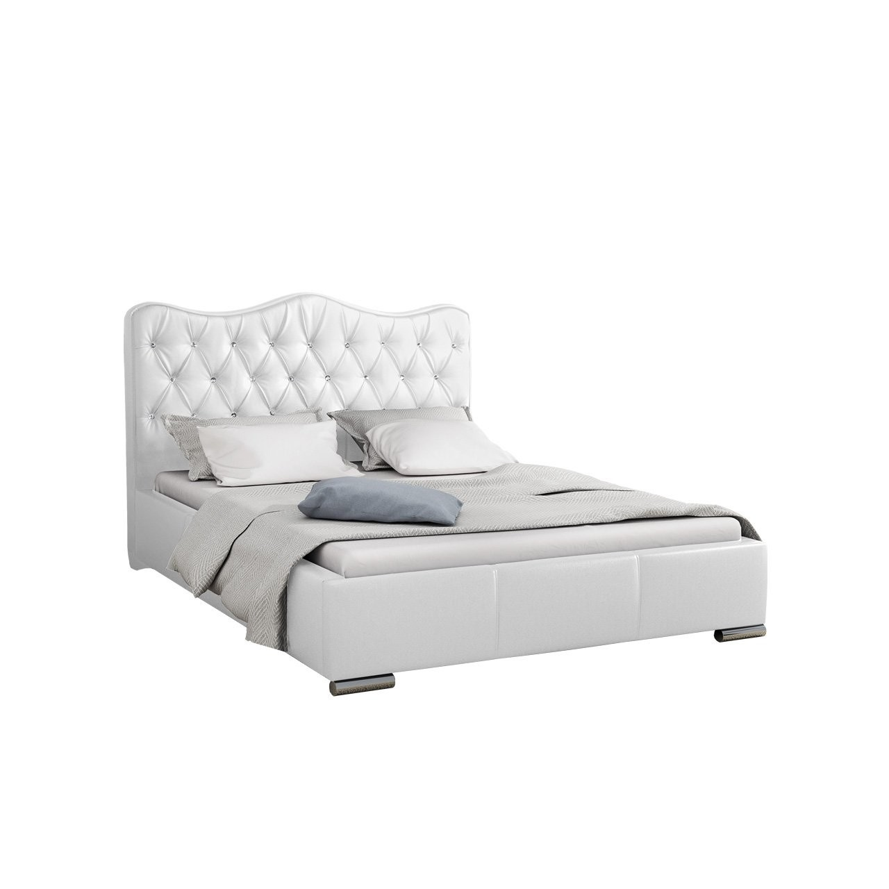 Bračni krevet 160cm Racing (bijela)