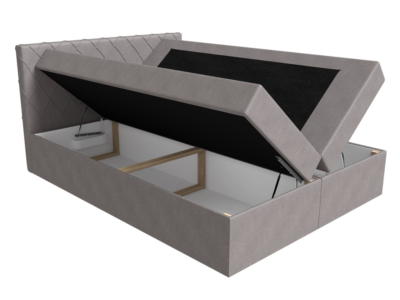 Bračni krevet 200cm Nova (tamnozelena)