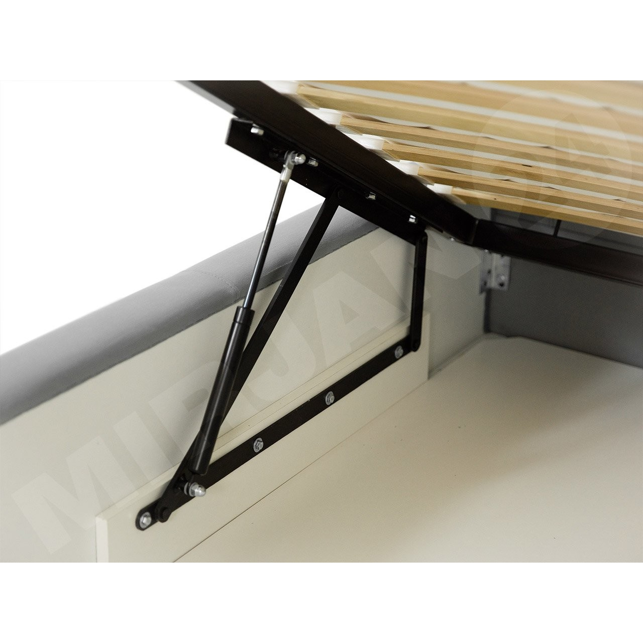 Bračni krevet 180 cm Hermon (bijela)