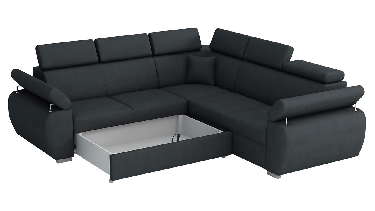 Kutna garnitura Linoria Maxi (siva)