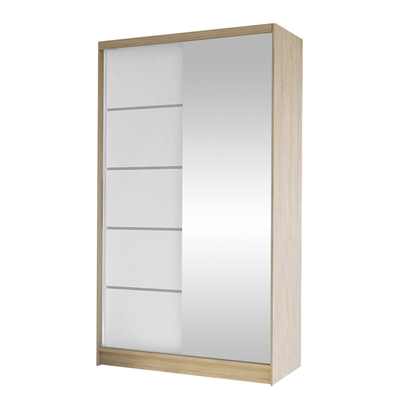 Ormar za garderobu Master III (sonoma + bijela)