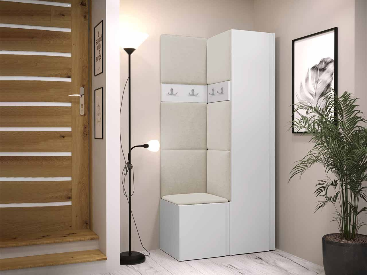 Predsoblje Tovenaz XXIV (bijela + bež)