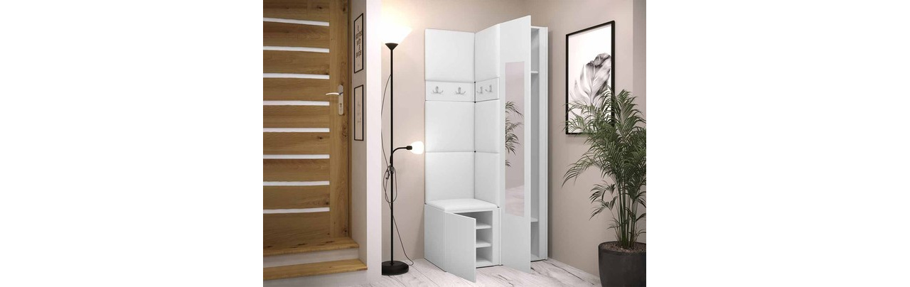 Predsoblje Tovenaz XXV (hrast artisan + crna)