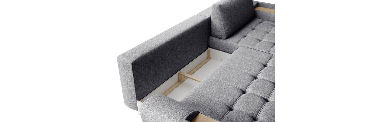 Kutna garnitura Midas (boja čelika)