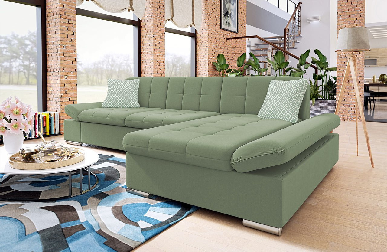 Kutna garnitura Makalu (pistacija)