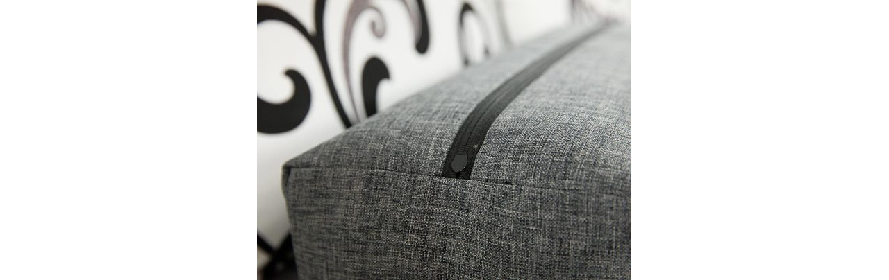 Sofa s tabureom Dorien (vanilija)
