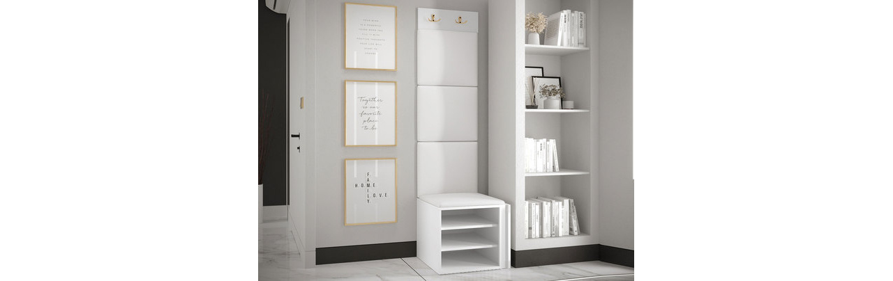 Predsoblje Torro XXII (crna + čokolada)