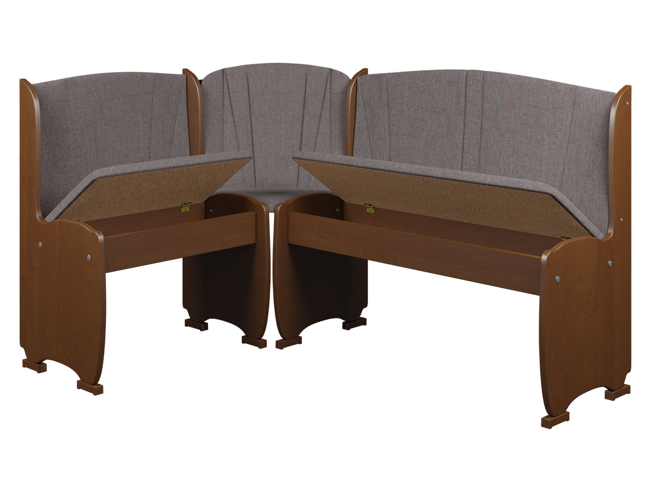 Blagovaonski stol plastikaon (smeđa + bež)