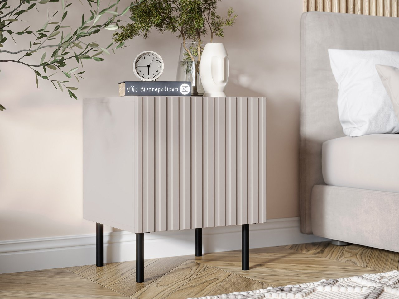 Set noćnih stolića Lasiowa 1D (kašmir)