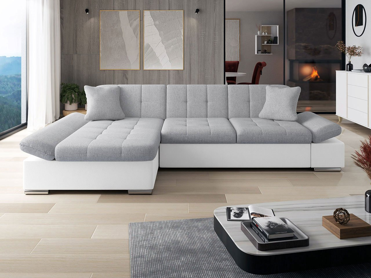 Kutna garnitura Makalu (grafit)