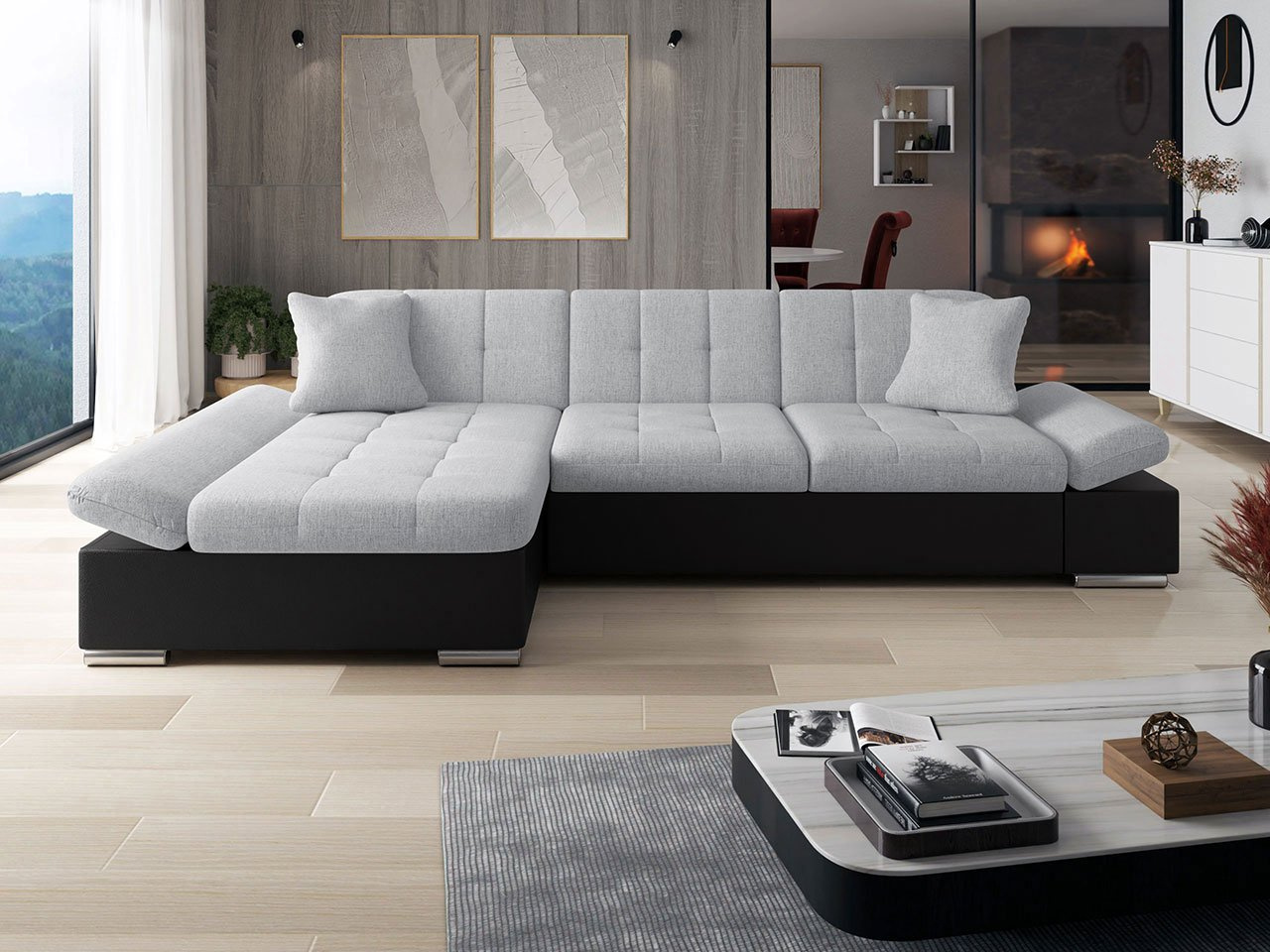 Kutna garnitura Makalu (grafit)