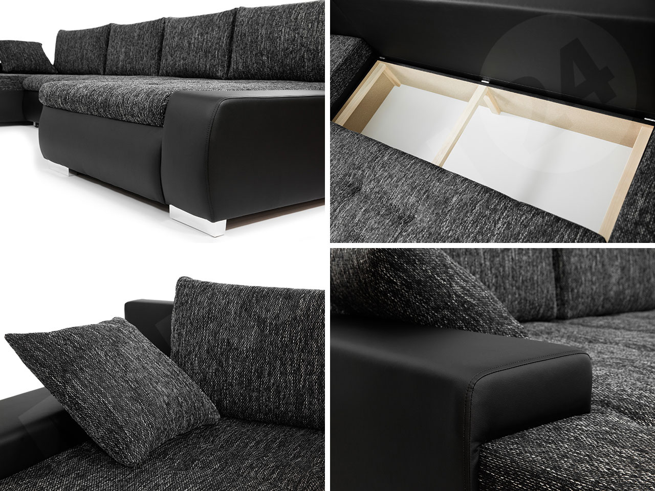 Kutna garnitura Carmine (bež)