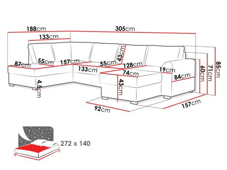 Kutna garnitura Celeste (bež)