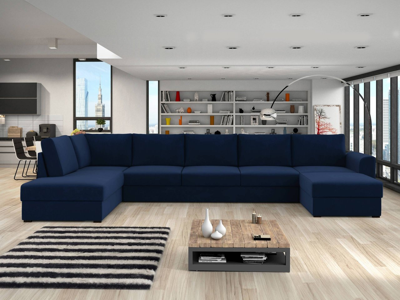 Kutna garnitura Celeste (bijela)