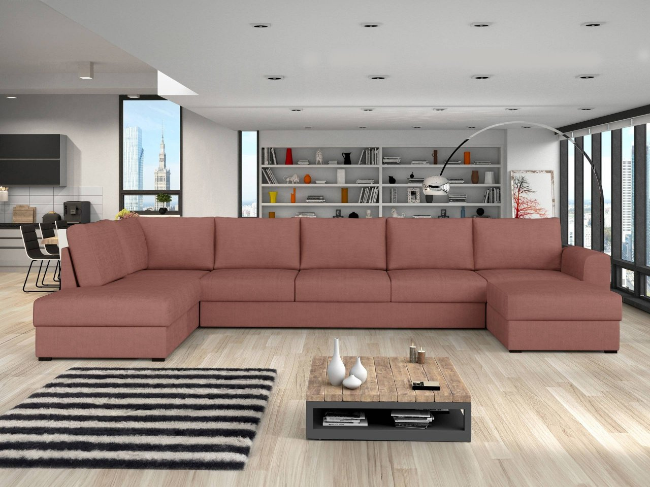 Kutna garnitura Celeste (bijela)