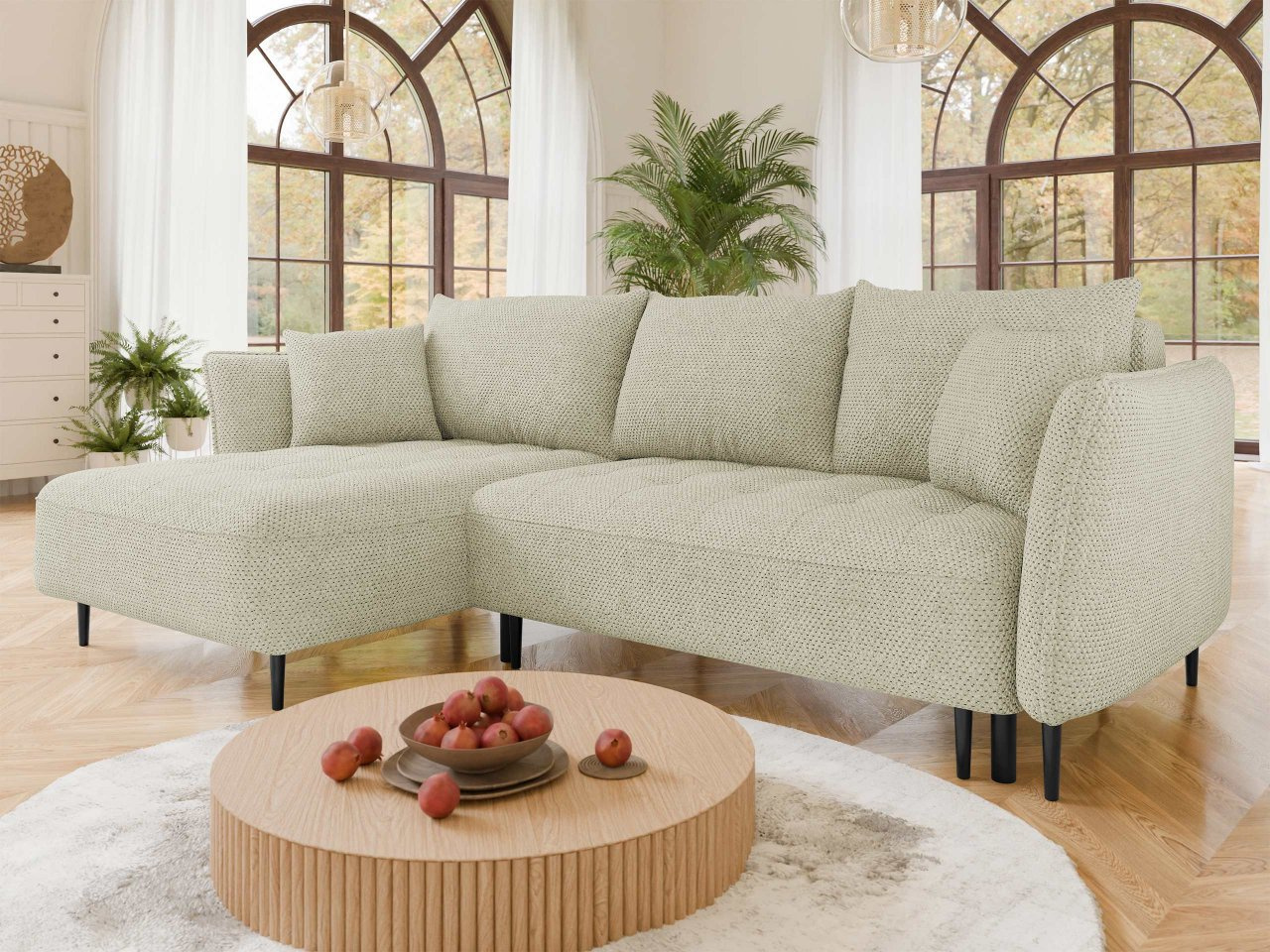 Kutna garnitura Muskat (bež)